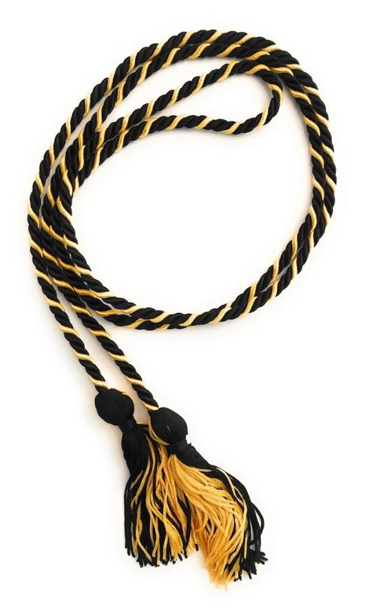 67inch Graduation Honor Cords, 4Pcs Graduation Cords Tassel Ropes, Black  Gold